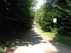 Tucker Road looking west - FLT M24