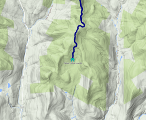 Pelnor Hollow Lean-to Map