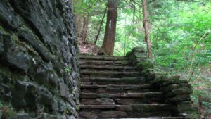 Stone steps