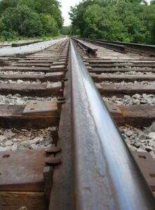 Railroad tracks
