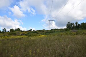 Power line right-of-way