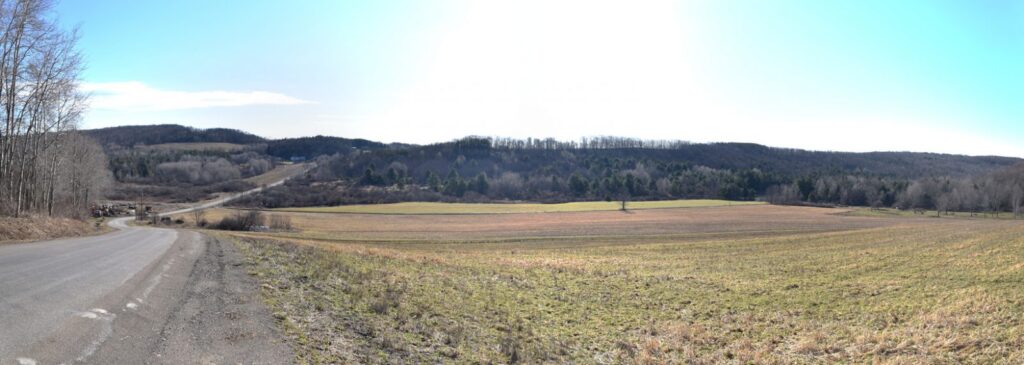 View looking east on Turnpike Rd toward intersection of Craig Rd - FLT M11