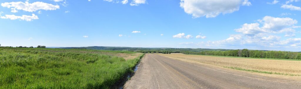 View from Upper Glen Avenue looking north
