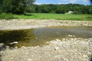 Sixtown Creek crossing west of Higgins Rd